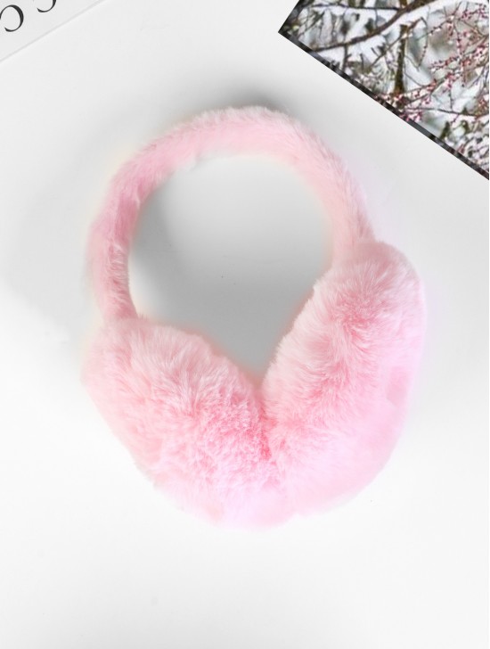 Solid Color Plush Earmuff